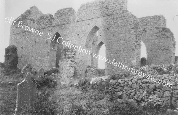 ABBEY KNOCKMOY NAVE ARCADES FROM CHAPTER HOUSE DOOR